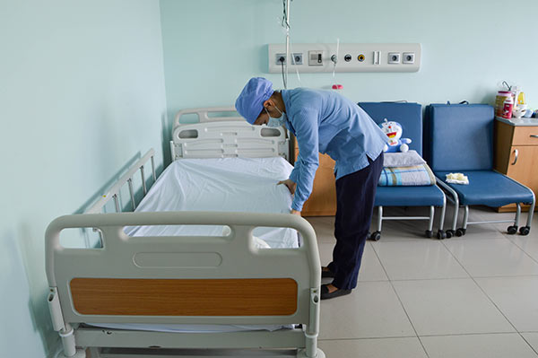 vệ sinh giương bệnh